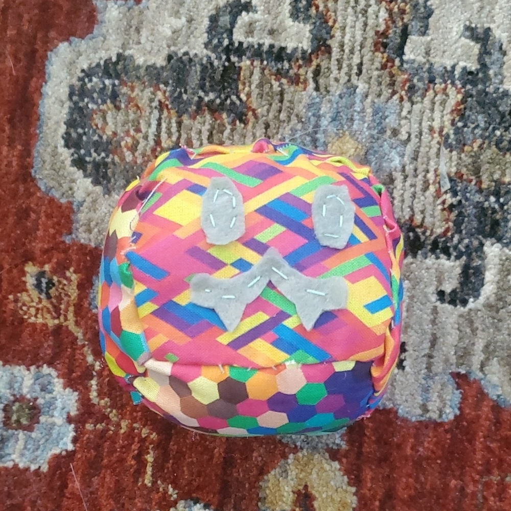 Handmade SlimeCube - Colorful And Hexogon Silly